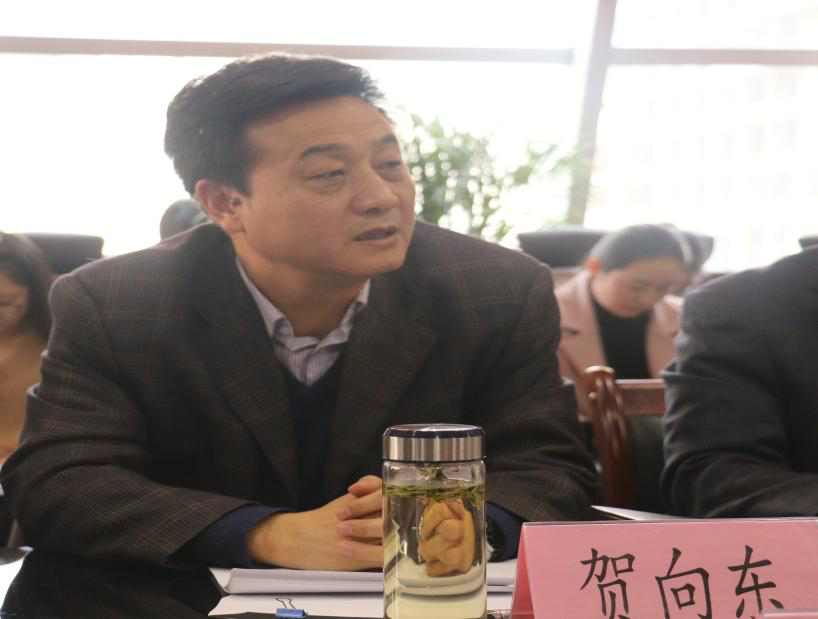 贺向东到陕西PT电子游戏集团宣讲党的十九大心灵