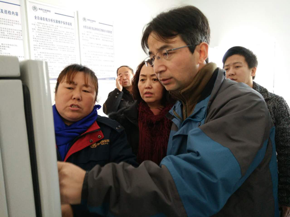 渭南市创建PT电子游戏圭表城市查抄组到水环境公司大荔县城区污水处置厂查抄创模工作