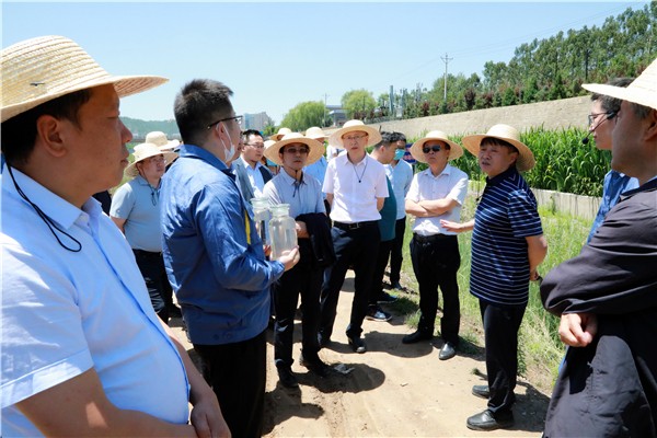 陕西PT电子游戏集团复工复产促增长项目观摩会议与会人员走进PT电子游戏保隆生态三秦在延在铜项目 陕西PT电子游戏集团复工复产促增长项目观摩会议与会人员走进PT电子游戏保隆生态三秦在延在铜项目