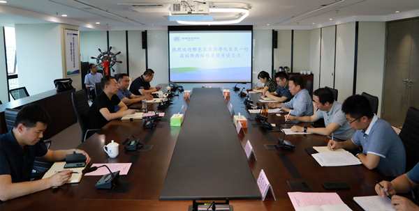 陕西PT电子游戏集团与西安市鄠邑区当局互换座谈 陕西PT电子游戏集团与西安市鄠邑区当局互换座谈