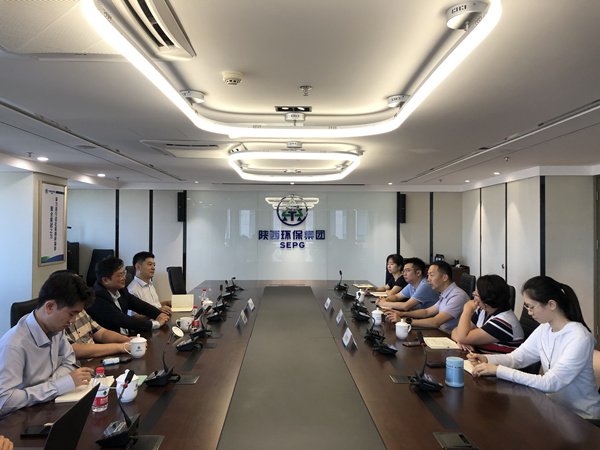 陕西PT电子游戏集团与中金本钱运营公司座谈互换