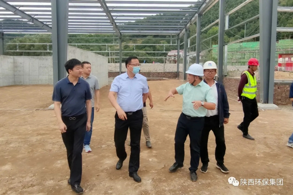 陕西PT电子游戏集团辅导到生物科技公司商州项目查抄领导工作