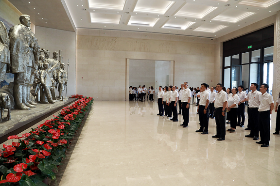 陕西PT电子游戏集团党委赴关中革命留想馆发展“追寻革命足迹 传承红色基因 筑牢风格根基”党建研学活动